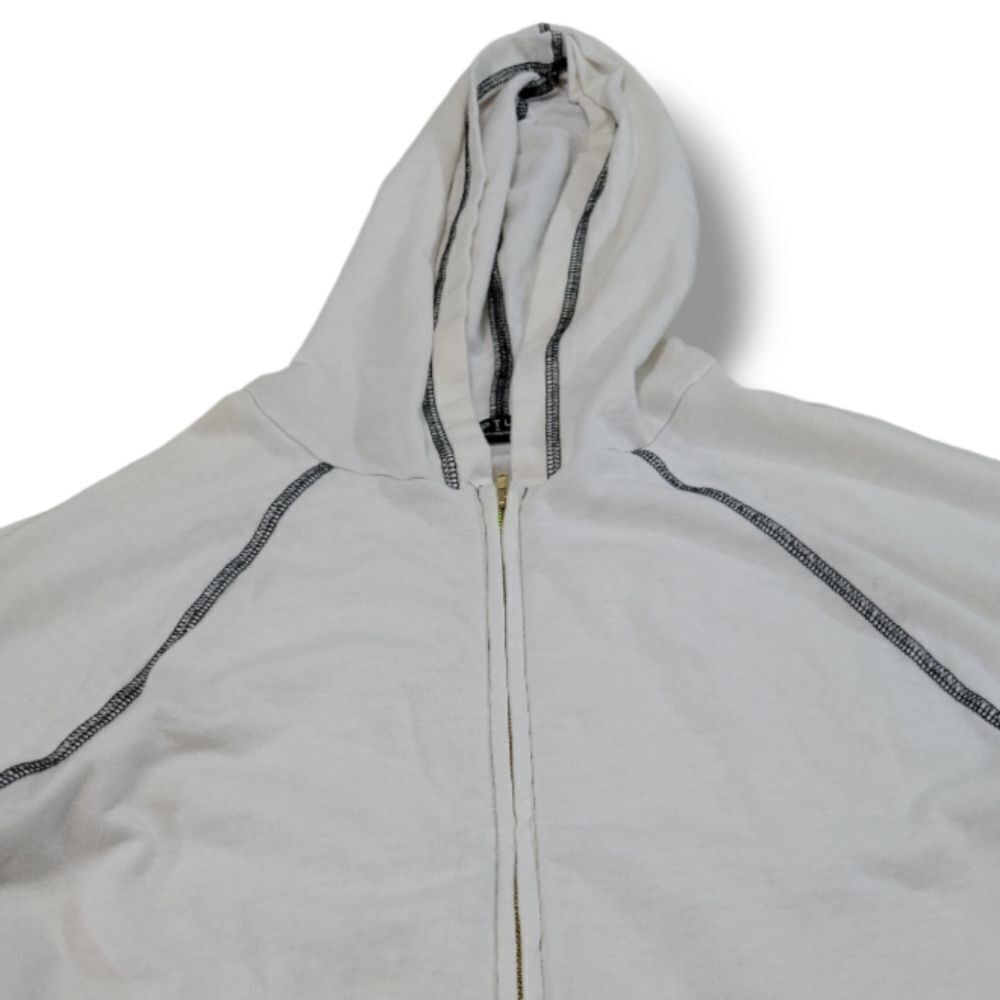 Capture By Hollywood Made Sweater Size Large Full Zip Hoodie Cheetah I Am Lion? - Picture 3 of 6